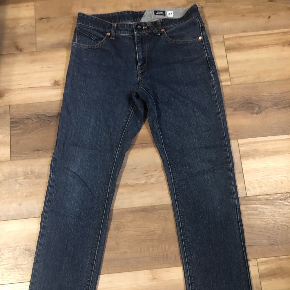 Volcom Solver Blue Jeans Size 31 - image 1